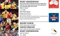 2013 lions tour beer dinner
