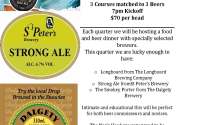 Food & beer matching dinner at the nags head nsw