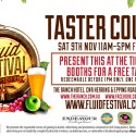Free fluid festival drink token for beer & brewer readers