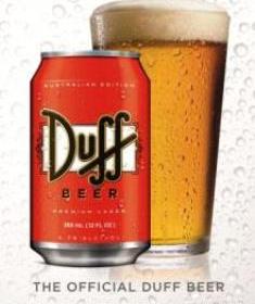 Duff beer canned