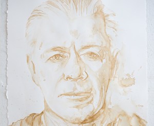 ARCHIBALD ENTRY PAINTED FROM BEER