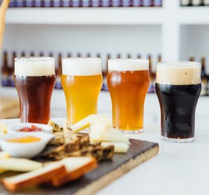 Food and beer pairing with a homebrew twist