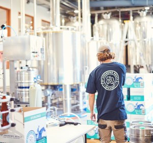 Horse training facility repurposed as brewery