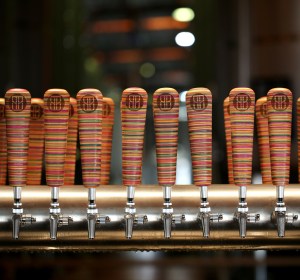 Beer taps made from skateboards?