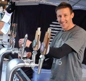 Regional craft brewery tour map created for festival