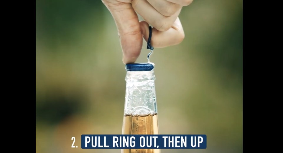Carlton Dry ring pulls