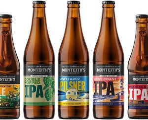 Monteith’s launch five new brews in Australia
