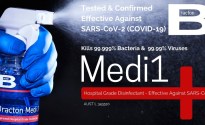 Bracton Develops A Safer Covid-19 Killing Disinfectant