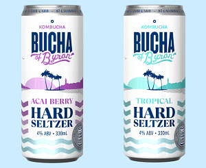 Boozy kombucha-seltzer hybrid released