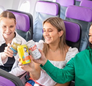 Local beers feature on Bonza Airline’s all-Aussie menu