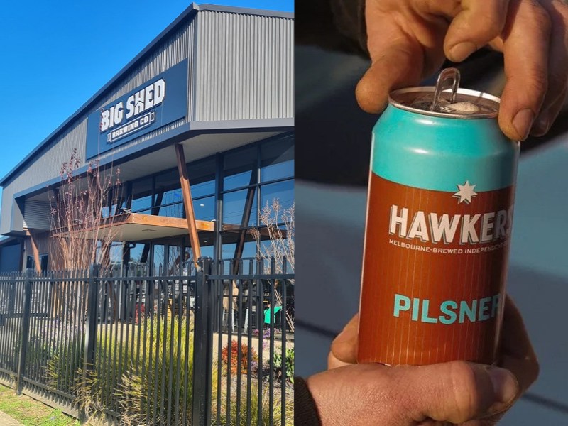 Hawkers and Big Shed Brewing