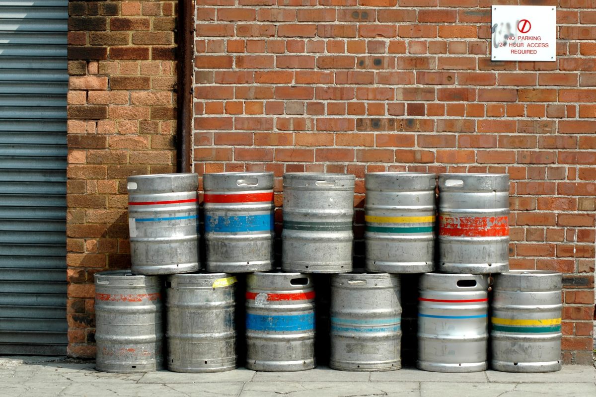 Beer kegs