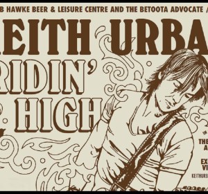 Join ballot to see Keith Urban at Bob Hawke Beer & Leisure Centre