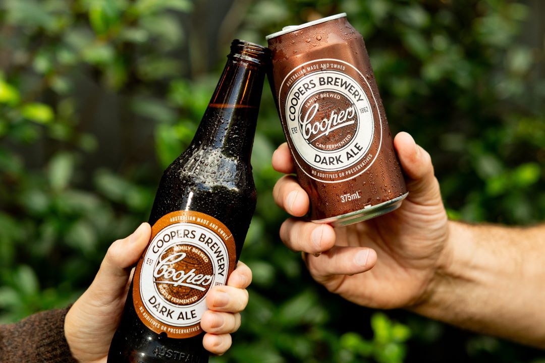 Coopers Dark Ale can