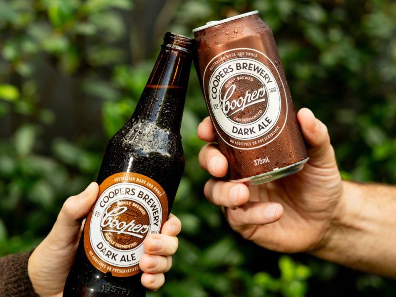 Coopers Dark Ale can