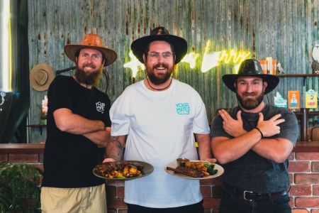 (Left to right): Christen McGarry, Jesse Couch and Matt Hepburn
