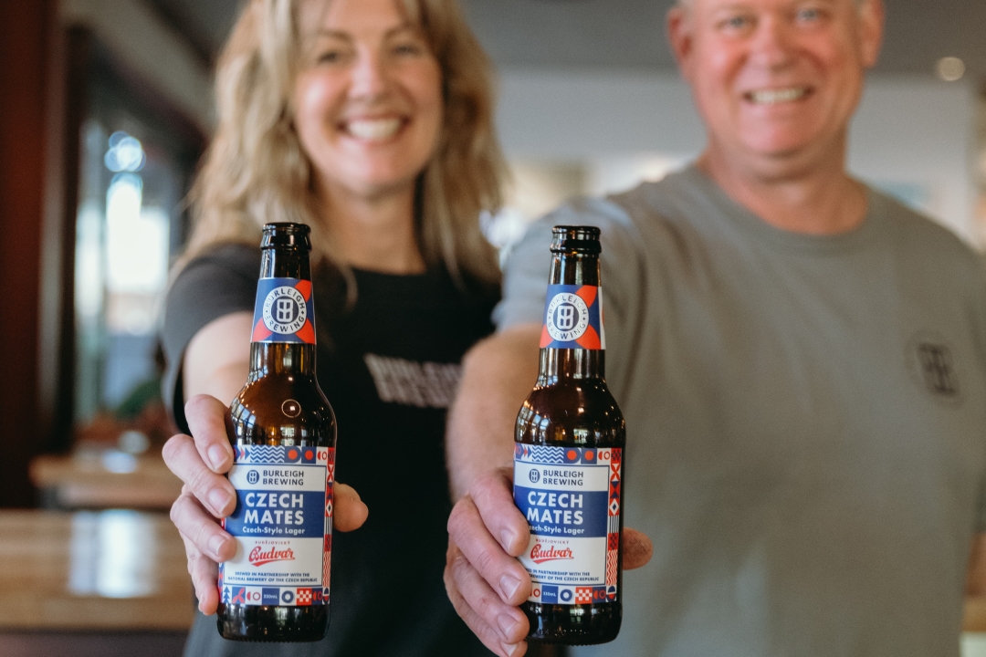 Czech Mate, Burleigh Brewing and Budvar Beer Co.