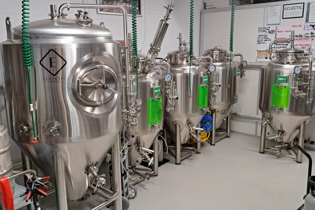 Eclectic brewing set up. 