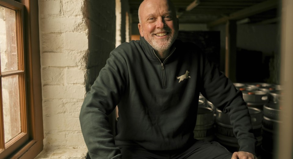 Neal Cameron at Goulburn Brewery.