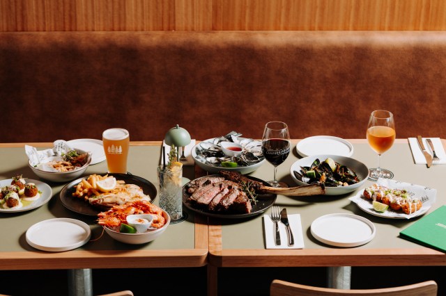 Gastropub food offering